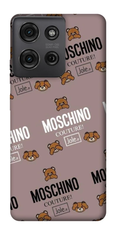 Чохол на Motorola Moto G75 Moschino фото 1 з 1
