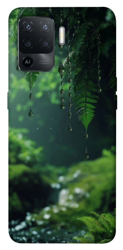 Чехол на Oppo Reno 5 Lite rain forest фото 1 из 1