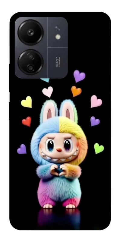 Чохол на Xiaomi Redmi 13C Labubu Love фото 1 з 1