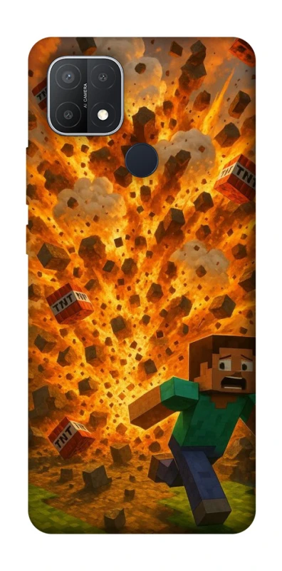 Чохол на Oppo A15s / A15 Minecraft v7 фото 1 з 1