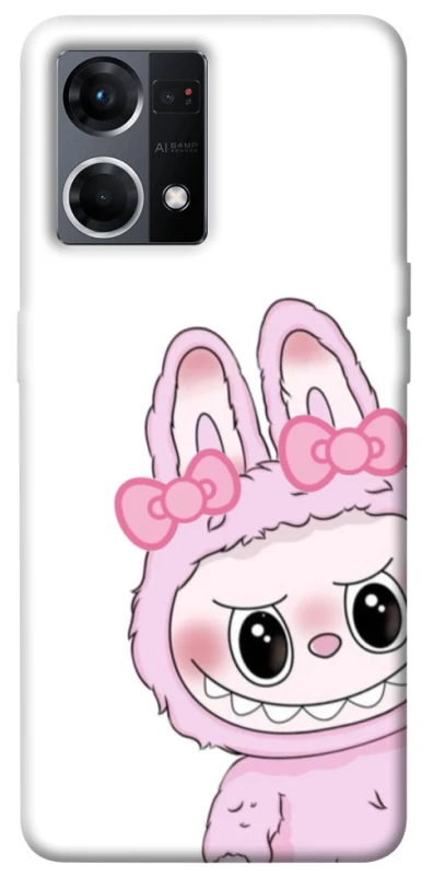 Чохол на Oppo Reno 7 4G Labubu White фото 1 з 1
