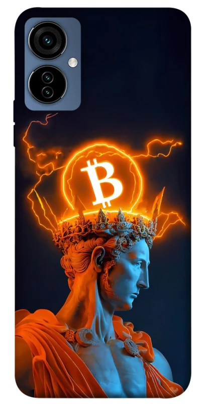 Чехол на TECNO Camon 19 Neo Bitcoin God фото 1 из 1