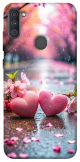 Чехол на Samsung Galaxy A11 Pink heart фото 1 из 1