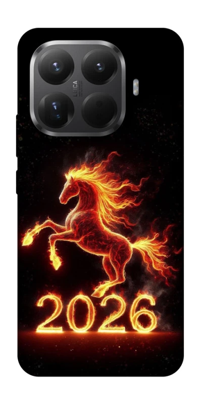 Чохол на Xiaomi 15T Pro Red Fire Horse ver.1 фото 1 з 1