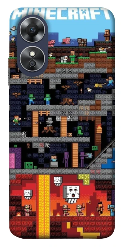 Чохол на Oppo A17 Minecraft фото 1 з 1