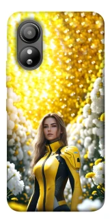 Чехол на ZTE Blade L220 Cyber space girl ver.2 фото 1 из 1