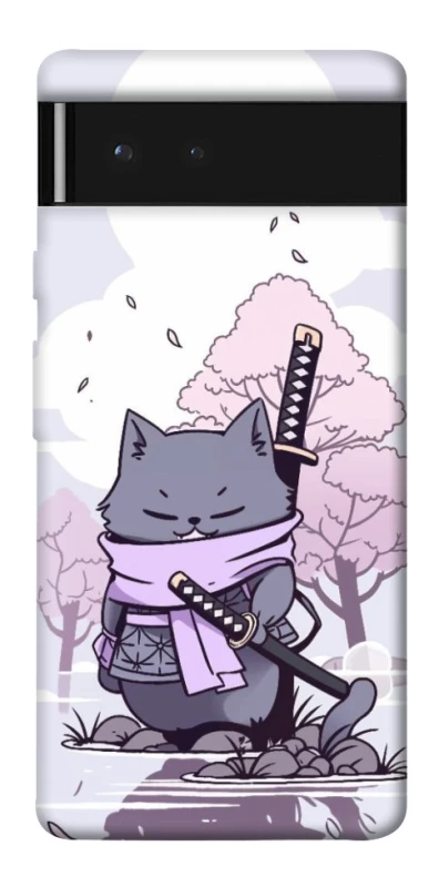 Чохол на Google Pixel 6 Samurai cat фото 1 з 1