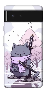 Чохол на Google Pixel 6 Samurai cat фото 1 з 1