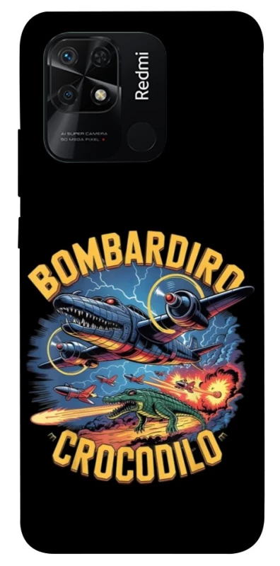 Чохол на Xiaomi Redmi 10C Bombardino Crocodilo v2 фото 1 з 1