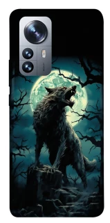 Чохол на Xiaomi 12 / 12X Вовк під місяцем фото 1 з 1