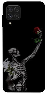 Чехол на Samsung Galaxy A22 4G Skeleton vs Rose фото 1 из 1