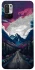 Чехол на Xiaomi Redmi Note 10 5G Нарисованные горы фото 1 из 1