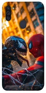 Чохол на Samsung Galaxy M11 Venom vs Spiderman фото 1 з 1