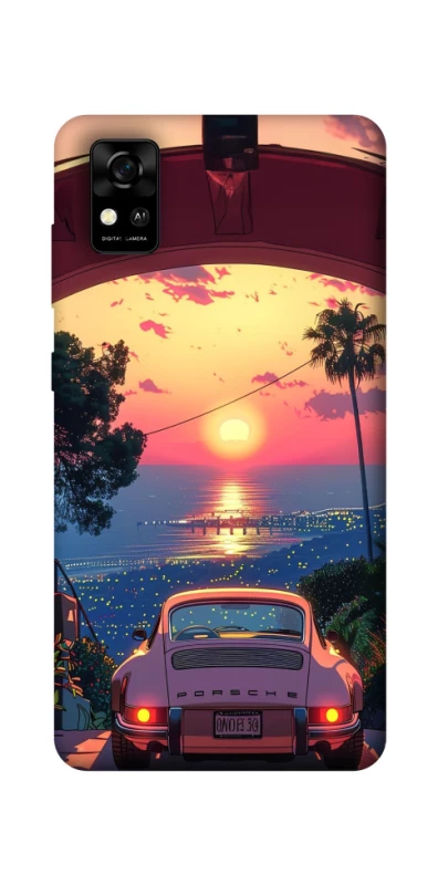 Чохол на ZTE Blade A31 Porsche at sunset фото 1 з 1