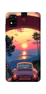 Чохол на ZTE Blade A31 Porsche at sunset фото 1 з 1