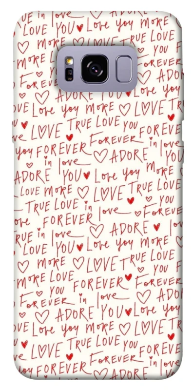 Чохол на Samsung G955 Galaxy S8 Plus Love aesthetic ver.4 фото 1 з 1