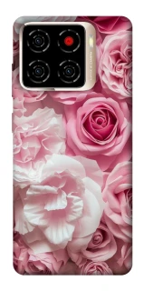 Чехол на ZTE Blade A56 Розовые цветы фото 1 из 1