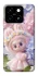 Чохол на ZTE Blade A55 4G Labubu & Flowers ver.1 фото 1 з 1