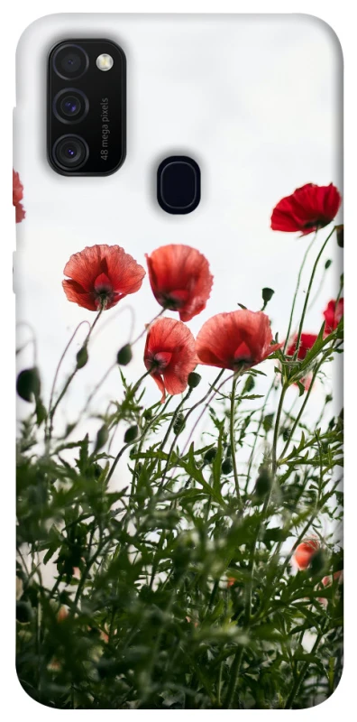 Чехол на Samsung Galaxy M21 Поле маков фото 1 из 1