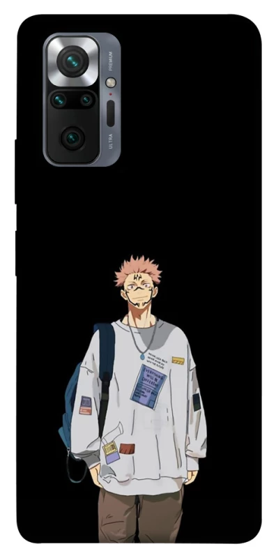 Чехол на Xiaomi Redmi Note 10 Pro Yuji Itadori v2 фото 1 из 1