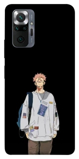 Чехол на Xiaomi Redmi Note 10 Pro Yuji Itadori v2 фото 1 из 1