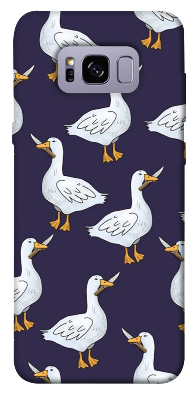 Чохол на Samsung G955 Galaxy S8 Plus Гуси з претензією фото 1 з 1