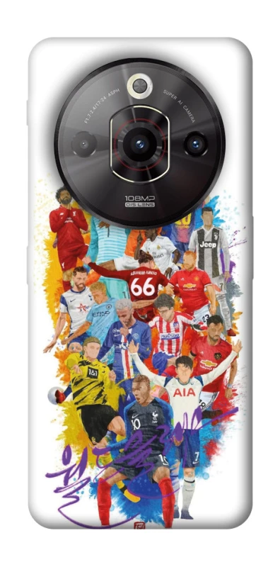 Чехол на ZTE Nubia Focus Pro Football Abstract v2 фото 1 из 1