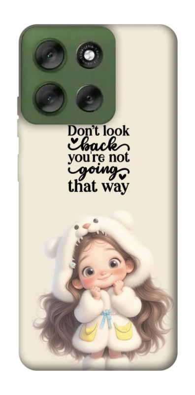 Чохол на Motorola Moto G56 5G Don't look back фото 1 з 1