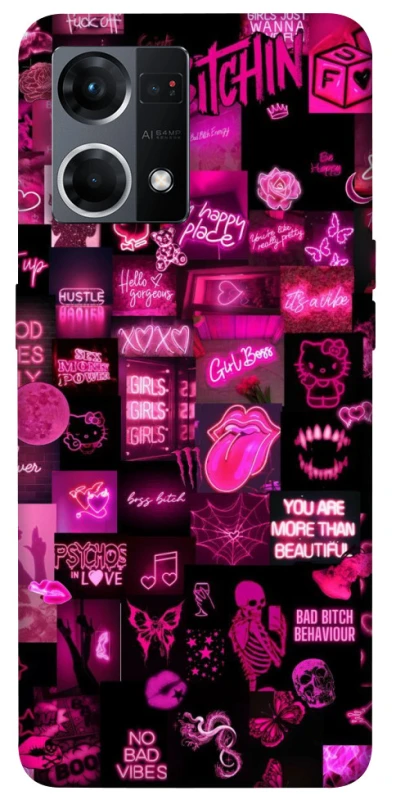 Чохол на Oppo Reno 7 4G Hot collage ver.8 фото 1 з 1