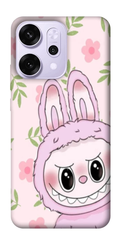 Чохол на Oppo Reno 14 Pro Blossom Pink Labubu фото 1 з 1