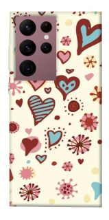 Чохол на Samsung Galaxy S22 Ultra Pretty hearts фото 1 з 1