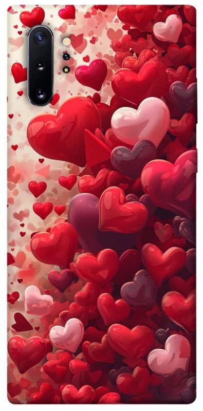 Чохол на Samsung Galaxy Note 10 Plus Many hearts фото 1 з 1