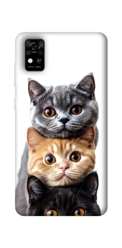 Чохол на ZTE Blade A31 Гарні котики фото 1 з 1