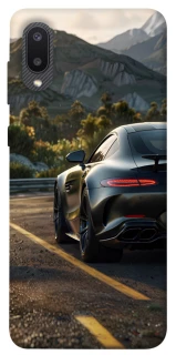Чехол на Samsung Galaxy A02 Car in the mountains фото 1 из 1