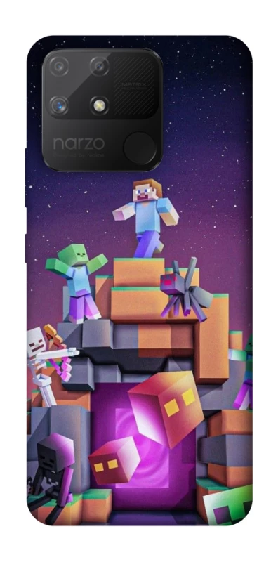 Чехол на Realme Narzo 50A Minecraft aesthetics фото 1 из 1