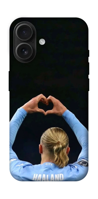 Чохол на Apple iPhone 16 Erling Haaland V2 фото 1 з 1