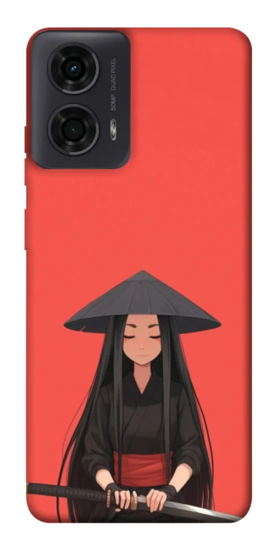 Чохол на Motorola Moto G24 Red samurai фото 1 з 1