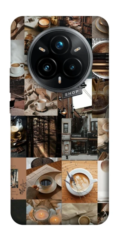 Чохол на Realme 14 Pro+ Coffee collage ver.3 фото 1 з 1