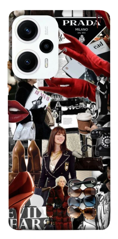 Чохол на Xiaomi Poco F5 / Note 12 Turbo Fashion collage ver.13 фото 1 з 1