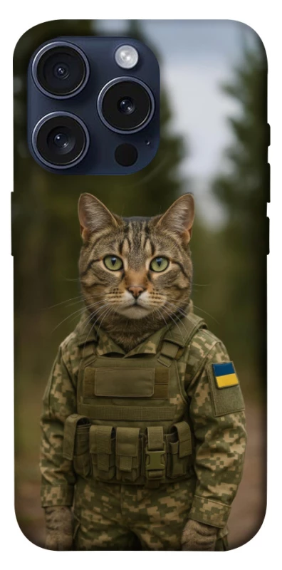 Чохол на Apple iPhone 15 Pro (6.1") Кіт захисник фото 1 з 1