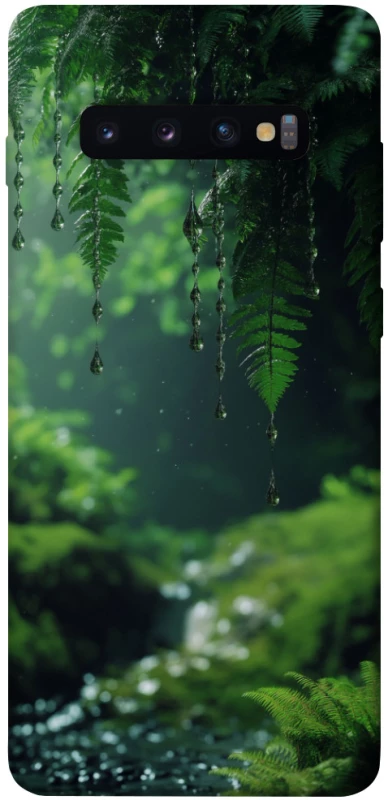 Чехол на Samsung Galaxy S10+ rain forest фото 1 из 1