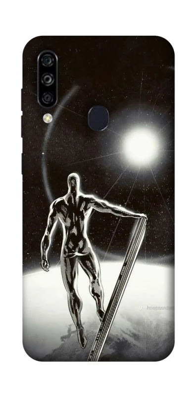 Чохол на ZTE Blade A7 (2020) Срібний серфер фото 1 з 1