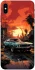 Чохол на Apple iPhone X (5.8") Car at sunset фото 1 з 1