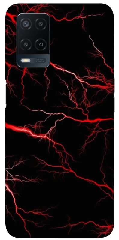 Чохол на Oppo A54 4G Червона молнія фото 1 з 1