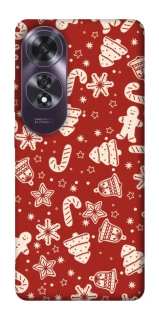 Чехол на Oppo A60 Новогодний v3 фото 1 из 1