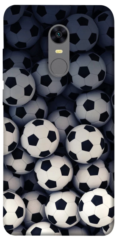 Чохол на Xiaomi Redmi 5 Футбольні м'ячи фото 1 з 1