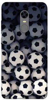 Чохол на Xiaomi Redmi 5 Футбольні м'ячи фото 1 з 1