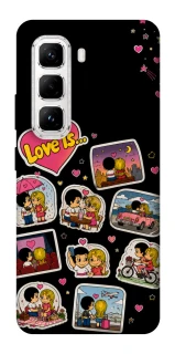Чехол на Infinix Hot 50 Pro Love is ver.3 фото 1 из 1