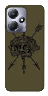Чехол на Infinix Hot 30 Play Mil skull фото 1 из 1
