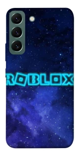 Чохол на Samsung Galaxy S22 Roblox Space Logo Blue фото 1 з 1